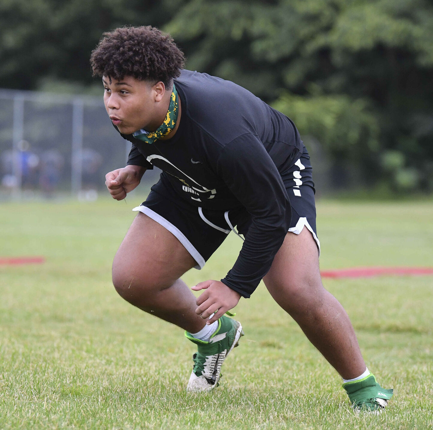 West Florence High School football practice